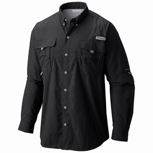 Columbia PFG Bahama™ II Långärmad Tröja Herr Svarta (HTEAV6397)